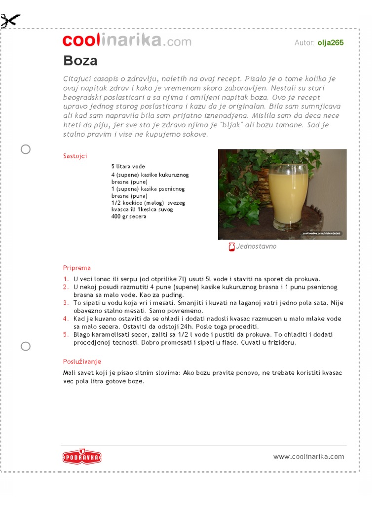 Boza | PDF