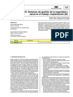 NTP-900 Sistemas de Gestion de Seguridad y Salud en El Trabajo Implantacion 3 PDF