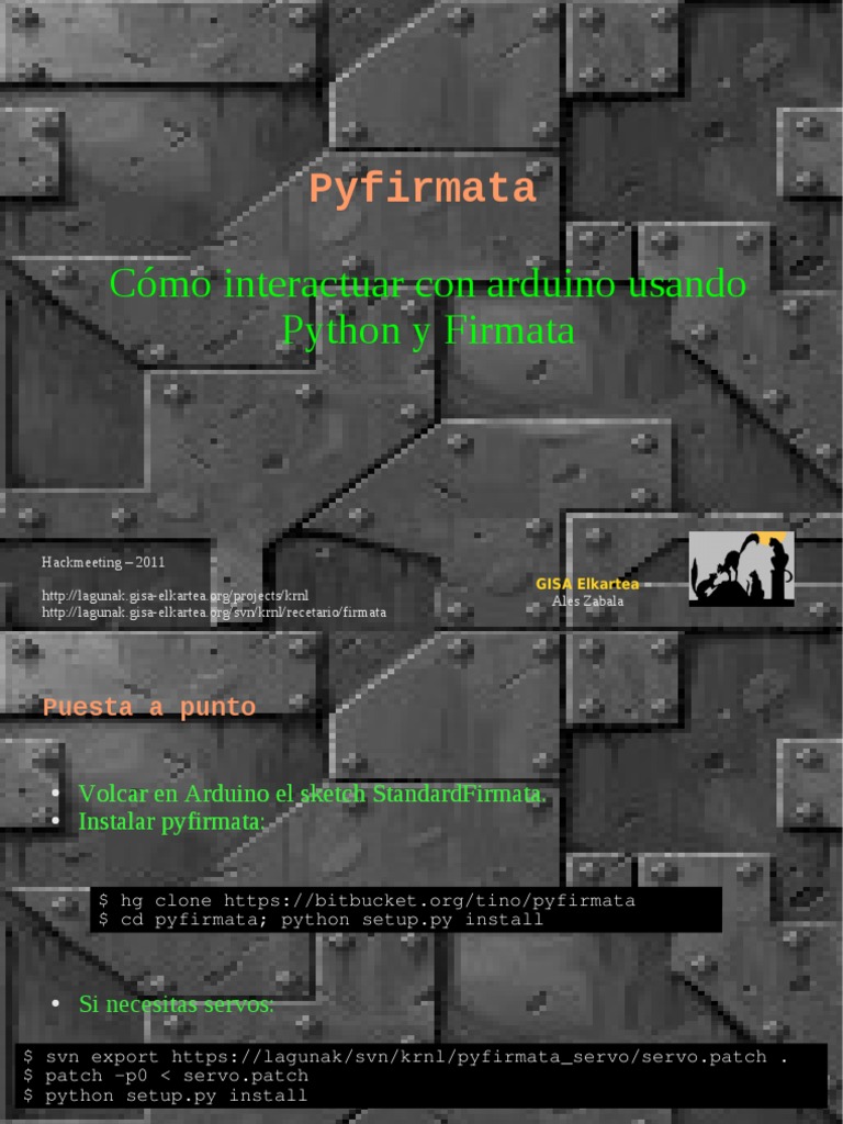 Pyfirmata: Arduino with Python Guide | PDF