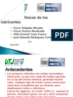 Propiedades Fc3adsicas de Los Lubricantes