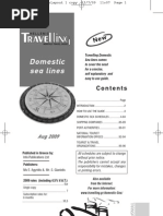 Domestic Sea Lines August 09
