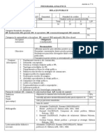 Programa Relatii Publice 2007-2008