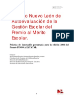 modelo de calidad educativa de Nuevo León