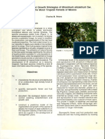 E10 Regeneration and Growth Strategies of Brosimum Alicastrum in Moist Tropical Forests of Mexico_Peters, C_M