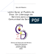 05 Cómo Guiar Al Pueblo de Dios. Un Liderazgo de Servicio para Una Comunidad de Servicio