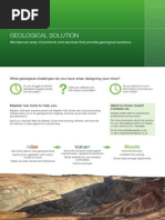 Maptek Geologicalsolutions Brochure