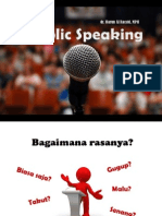 Public Speaking