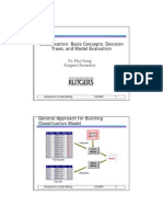 Classification: Basic Concepts, Decision Trees, and Model Evaluation