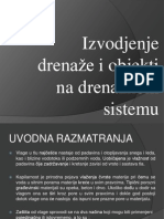 Izvodjenje Drenaže I Objekti Na Drenažnom Sistemu