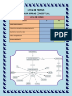 Lista de Cotejo de Mapa Conceptual