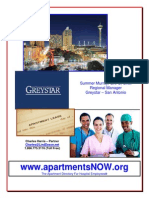 Greystar San Antonio Info Packet 8-22-13