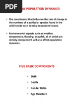 Animal Population Dynamics