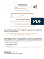 Factores de Riesgo Ocupacional PDF