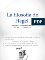 La filosofía de Hegel