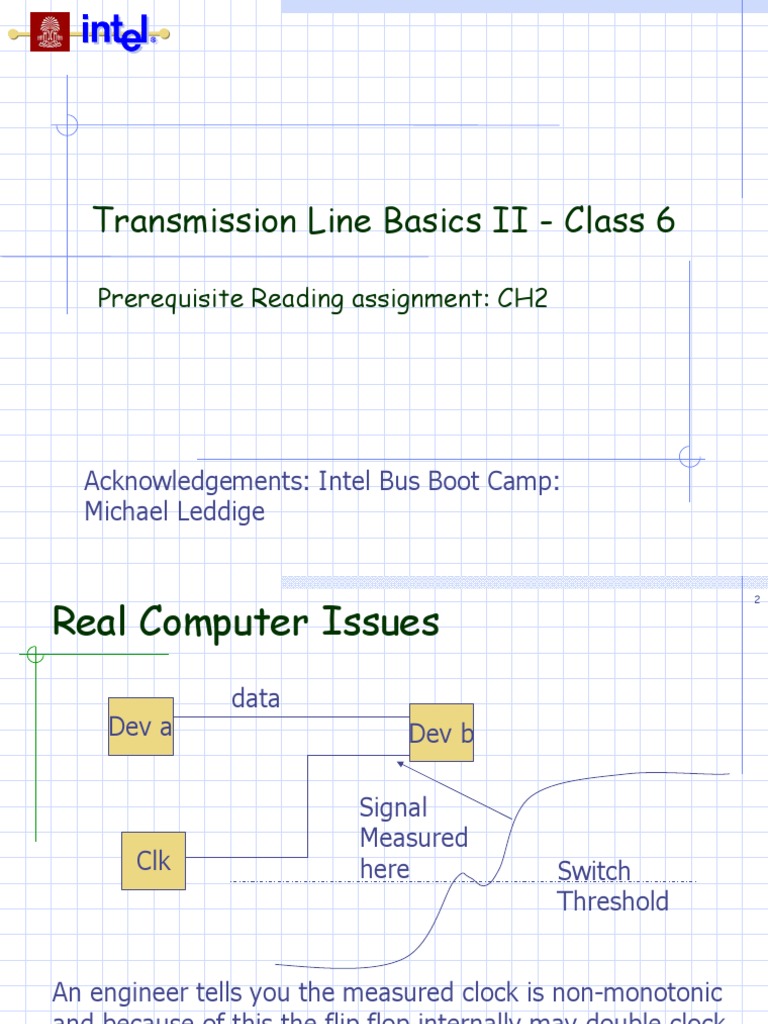 Transmission Line Basics PDF Transmission Line Electrical Network