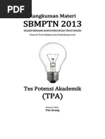 Download SMART SOLUTION Tes Potensi Akademik SBMPTN 2013 Kemampuan Penalaran Deduktif by Uray Wahyu Saputra SN187485094 doc pdf
