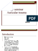 Auricular Trauma 20080429 - 2