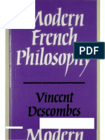 Descombes - Modern French Philosophy