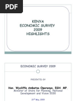 Download Kenya Economic Survey 2009 by odongochris SN18749707 doc pdf