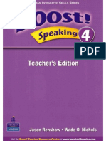 Longman - Boost! 4 Speaking Teacher's Edition