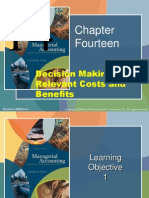 Fourteen: Decision Making: Relevant Costs and Benefits