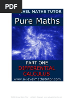 Download E-Book Pure Maths Part One - Differential Calculus from A-level Maths Tutor by A-level Maths Tutor SN18750771 doc pdf