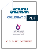 Collegiat Club: C. G. Patel Institute