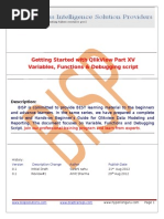 Qlikview Variable Functions and Debugging List