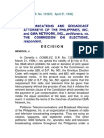 Telecommunications and Broadcast Attorneys of The Philippines, Inc. and GMA NETWORK, INC., Petitioners, vs. THE Commission ON Elections