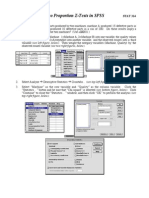 Two Proportion Z-Tests in SPSS: Top-Right Figure, Below)