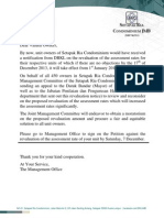 DBKL Notice On DBKL Assessment
