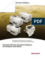 Herculine Electric Actuator Solutions For Dampers and Valves