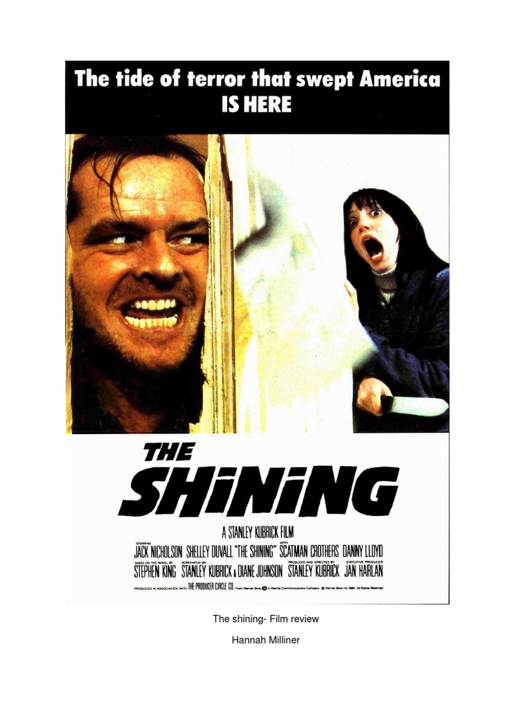 The ShiningFilm Review Hannah Milliner PDF
