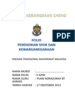 PANDUAN FOLIO  KAJIAN TEMPATAN TAHUN 5