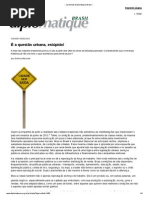 Maricato Artigo Questao Urbana