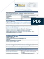 Formulario de Solicitud de Asesoramiento Legal Pro Bono Asociación EMTC