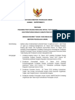 Permen PU No 20 Tahun 2011 (Pedoman Penyusunan Rencana Detail Tata Ruang Dan Peraturan Zonasi Kabupaten-Kota
