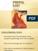 AP Psych Prep 9 - Developmental Psychology