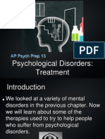 AP Psych Prep 13 - Disorders- Treatment