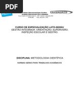 APOSTILA MET. CIENTÍFICA - Profª Dra.Reinilda