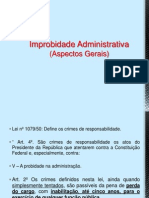 Improbidade Administrativa - Dr Luiz Bortolussi