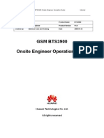 GSM BTS3900 Onsite Engineer Operation Guide-20080728-IsSUE1.0