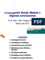 Conclusiones MóduloI SIS20121