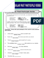 Irregular Past Participle Verbs