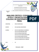 Analisis de Etica