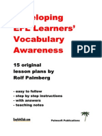EFL Vocabulary Book