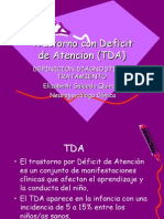 Trastorno Por Deficit de Atencion