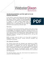 Employment Law Solicitors - Webster Dixon Solicitors