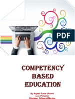 Competency Based Education
