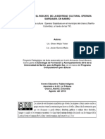  RESCATE  DE LA IDENTIDAD  CULTURAL  EPERARA SIAPIDAARA  EN NARIÑO